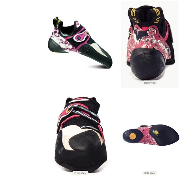 La Sportiva Solution Climbing Shoes - Women's 4.5 US - Picture 2 of 2